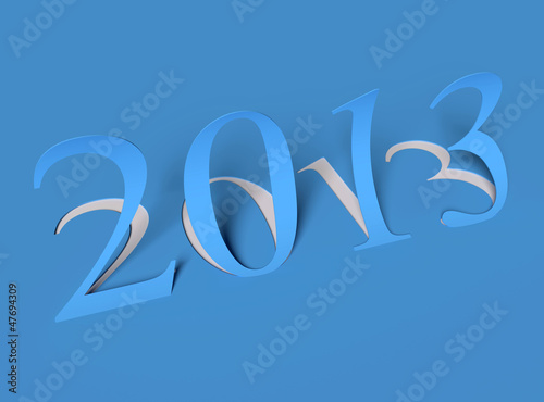 Illustration: 2013 blatt 2013 blatt