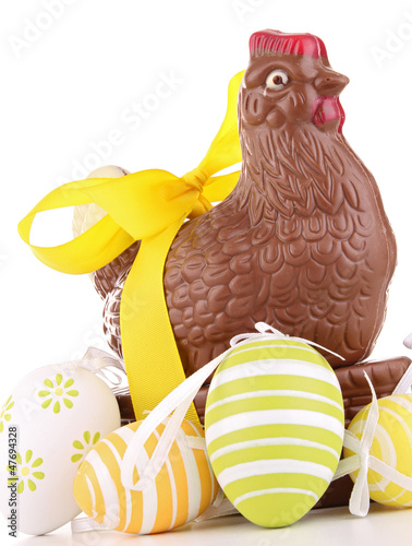 Photo: chocolate easter egg chocolate easter egg