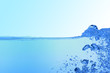 abstract blue water background