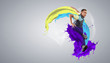 Modern style dancer
