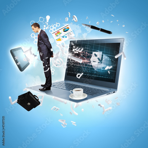 Photo: Modern technology illustration Modern technology illustration