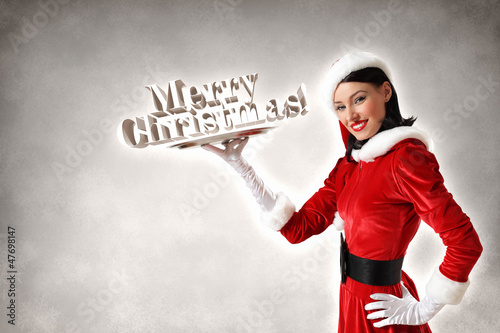 Photo: Santa girl Santa girl