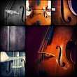 Music collage - Doublebass - double bass - kontrabass