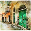 pictorial old streets of Italy