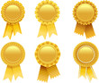 gold award rosette