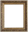 Gold picture frame