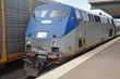 Photo: Amtrak Locomotive General Electric in Syracuse, USA Amtrak Locomotive General Electric in Syracuse, USA