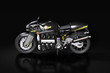 Straßenmotorrad im Studio
