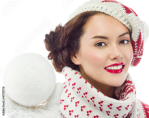 Photo: woman winter woman winter