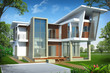 3d render of building house 