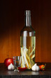Herbal and spices flavored vodka