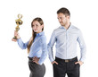 Successful business colleagues
