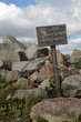 Foto: Gesperrt zum Schutz der Natur (Schild auf dem Brocken) Gesperrt zum Schutz der Natur (Schild auf dem Brocken)
