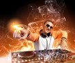 dj and mixer