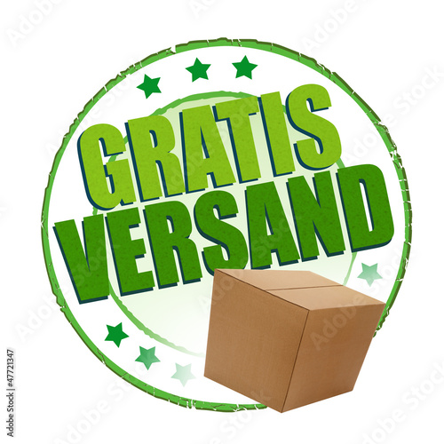 Illustration: Gratis Versand Gratis Versand