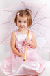 Cute playful little princess