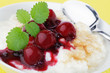Foto: Milchreis mit Kirschen Milchreis mit Kirschen