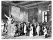 Illustration: School Scene - 17th century School Scene - 17th century