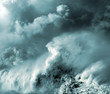 Stormy wave