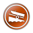 Illustration: Orange Glossy Button "Boat Ramp" Orange Glossy Button "Boat Ramp"