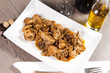 spezzatino di carne con funghi