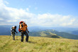 Photo: Summer hiking in the mountains. Summer hiking in the mountains.