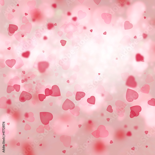Illustration: Valentine background: heart tornado Valentine background: heart tornado
