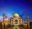 Taj Mahal India Sunset