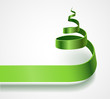 Curling Christmas Tree Shape