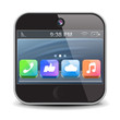 Mobile phone icon, vector Eps10 illustration.