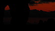 Portugal Algrave rocks sunset