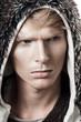 sexy man in hood