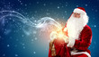 santa with a sack