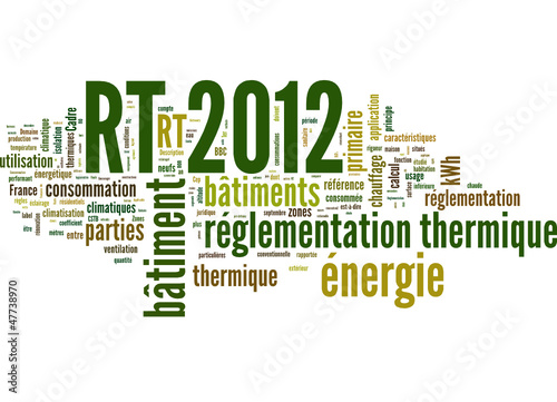 Vector: RT 2012 (réglementation thermique 2012) RT 2012 (réglementation thermique 2012)