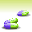 Vector: Health pills Health pills