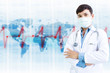 Smart Asian Doctor With Face Mask