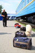  Dog handlers are trained in the customs dogs to look for drugs 
