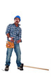 Accident prone construction worker