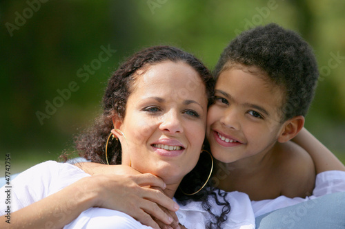 Photo: Woman with her child Woman with her child