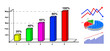 four business graphics