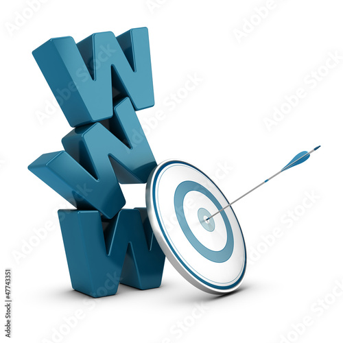 Illustration: Web Marketing Strategy, Internet Business Web Marketing Strategy, Internet Business