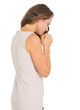 Young woman praying
