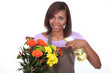 Female florist