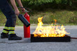 Fire training