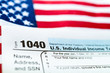 U.S. Income Tax Return form 1040.