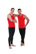 Men in leggings