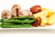 pork tenderloin kabobs with greek potatoes