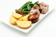 pork tenderloin kabobs with greek potatoes
