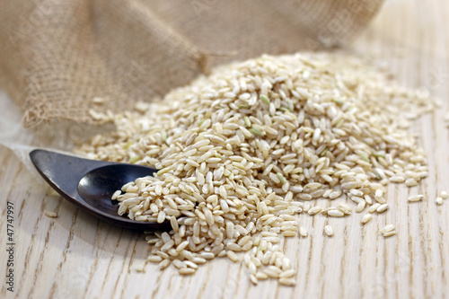 Photo: Brown rice Brown rice