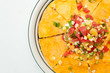 chicken quesadilla cheese tortilla shells with greek yogurt